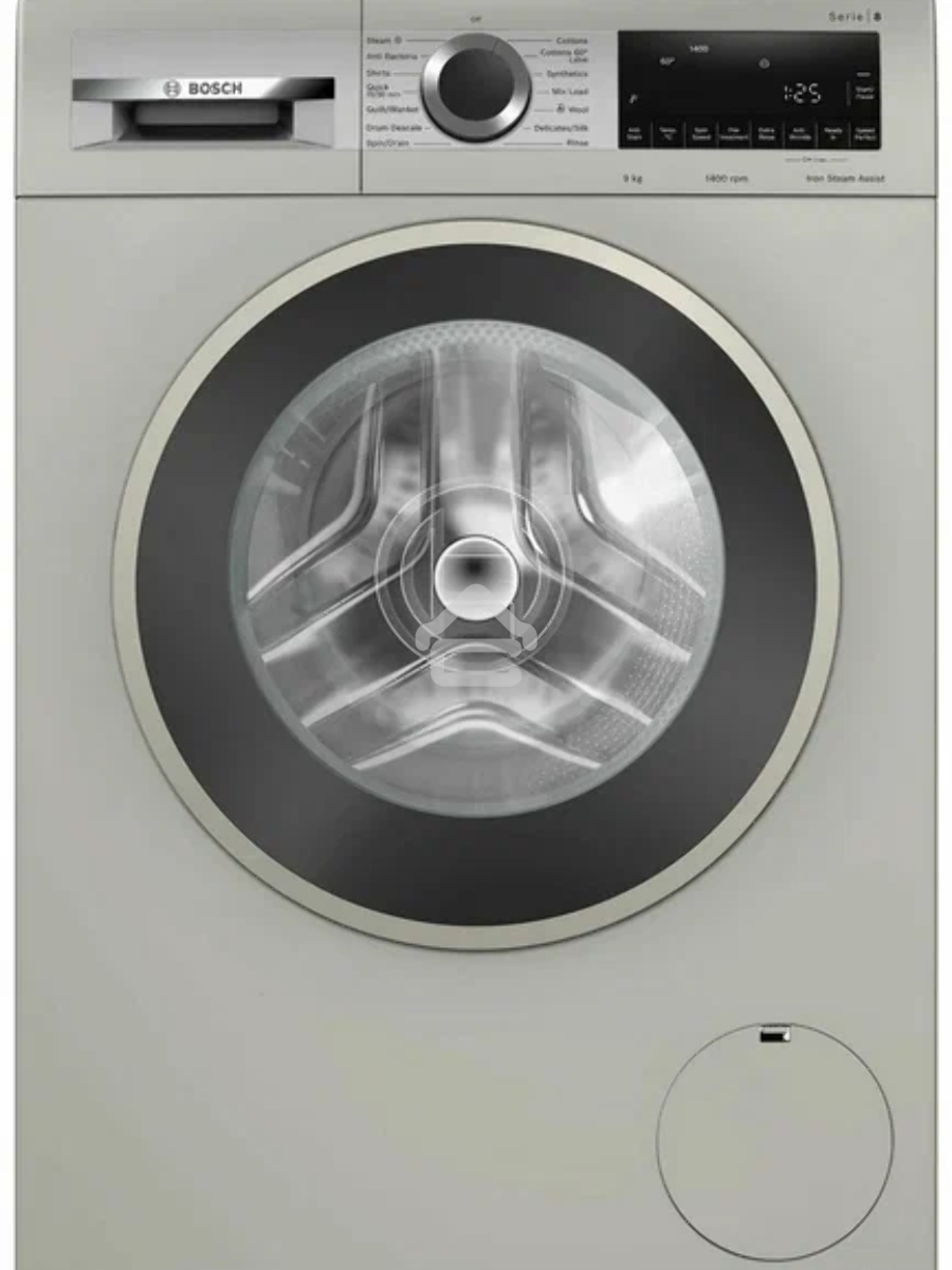Стиральная машина Bosch Serie 4 WGA2440XME серебристый, загрузка фронтальная 9 кг, 1400 об/мин., класс: А+++