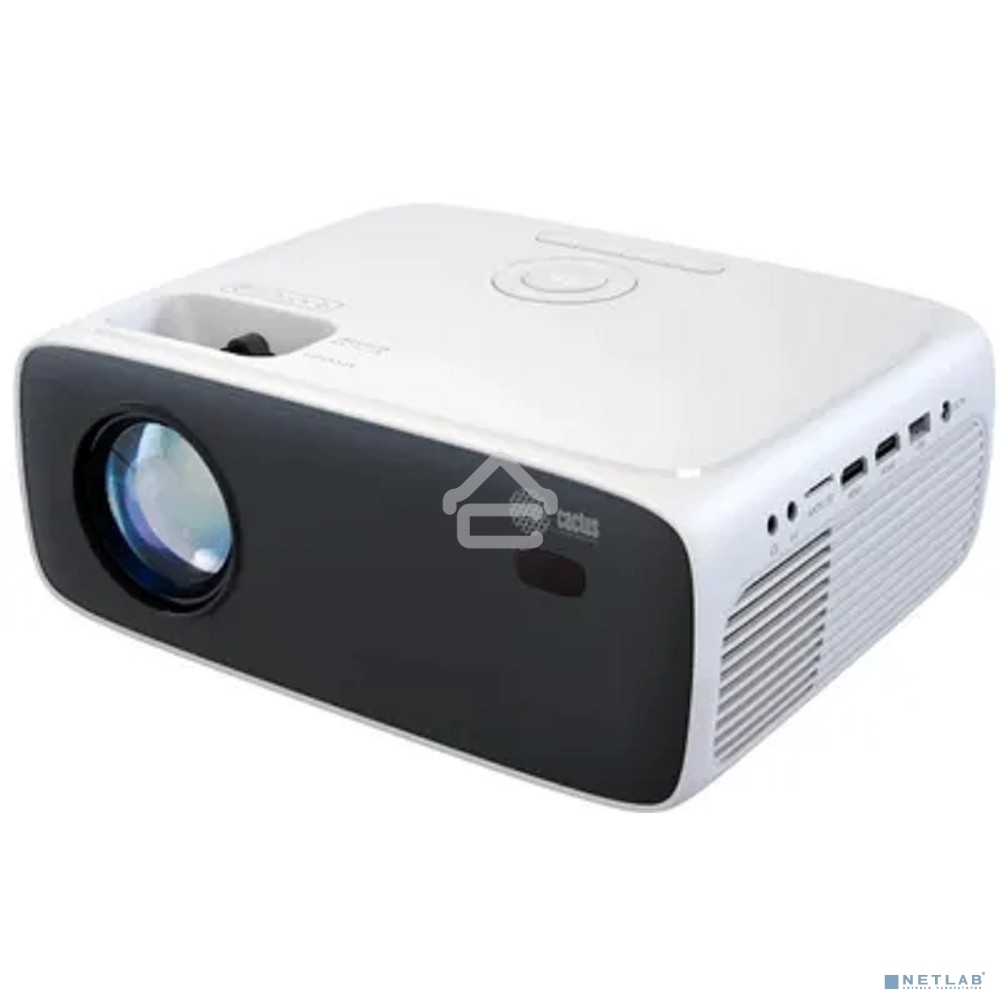 Проектор Cactus CS-PRM.07WT.Full HD LCD 3200Lm LS 320Lm ANSI (1920x1080) 1500:1 ресурс лампы:30000часов 1xUSB typeA 3xHDMI 1.16кг