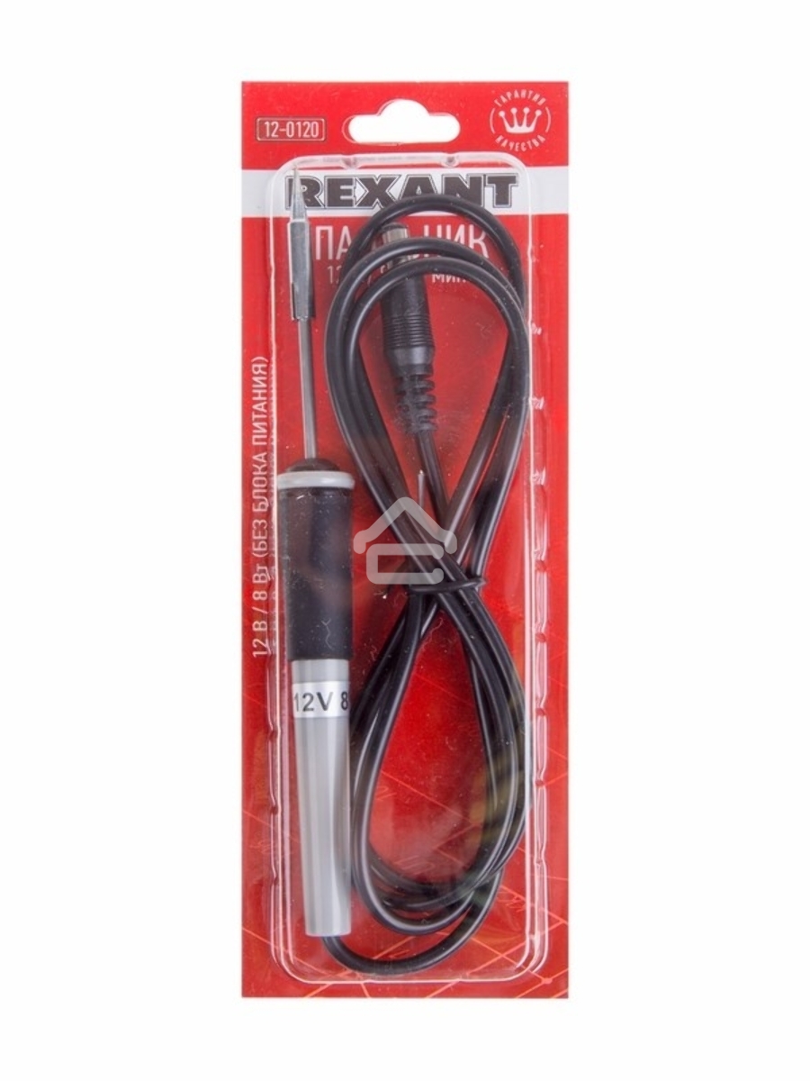 Паяльник мини Rexant, 12 В/8 Вт, без блока питания