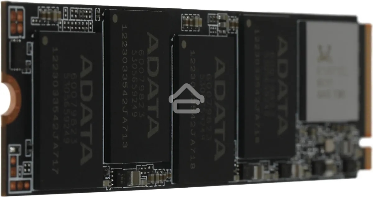 Накопитель SSD ADATA XPG GAMMIX S60, 1Tb, PCIe 4.0 x4, M.2 2280, NVMe, R/W 5000/3200, с радиатором