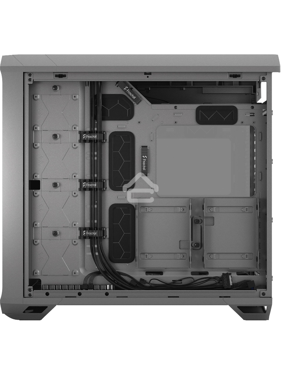 Корпус Fractal Design Torrent Gray TG Light Tint / E-ATX, TG, 2x3.5, 4x2.5, 7xPCI, 1xUSB-C, 2xUSB3.0 / 2x180mm, 3x140mm fans inc. / FD-C-TOR1A-02