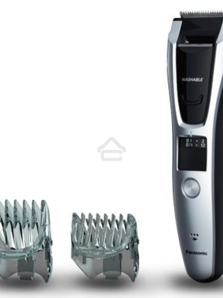 Машинка для стрижки Panasonic ER-GB70-S520 серебристый/черный (насадок в компл:2шт)