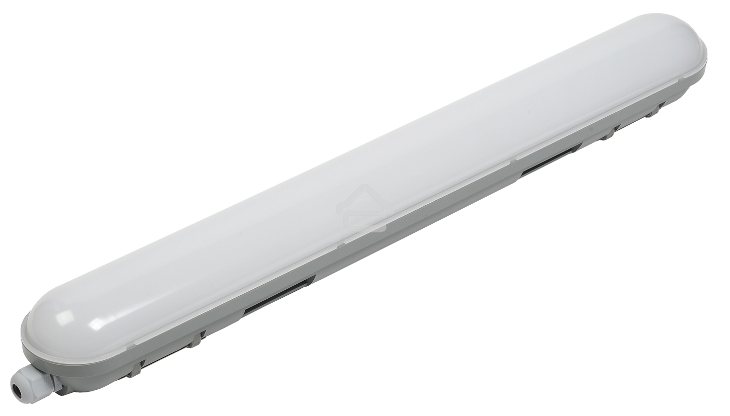 Светильник ДСП Iek LDSP0-1305-18-6500-K01 1305 18Вт 6500К IP65 600мм серый пластик размер 600х88х76 мм, аналог ЛСП-2х18Вт