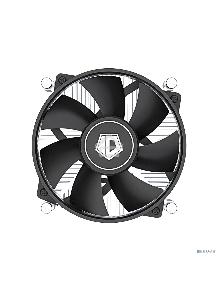 Кулер ID-COOLING DK-19 PWM серебристый/черный 92мм алюминий 2200rpm 26db 4-pin 95W 55мм