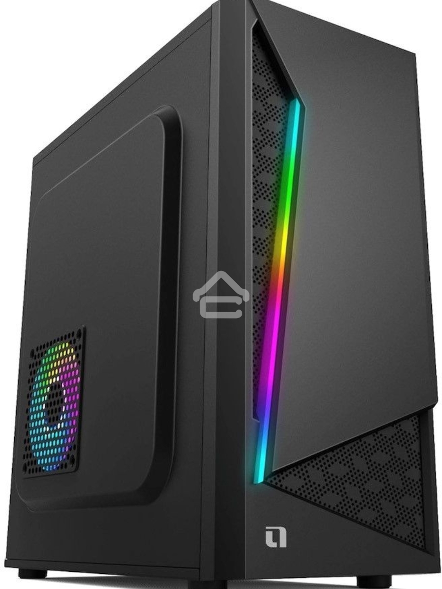 Компьютерный корпус Accord ACC-CL295RGB черный без БП ATX 4x120mm 2xUSB2.0 1xUSB3.0 audio