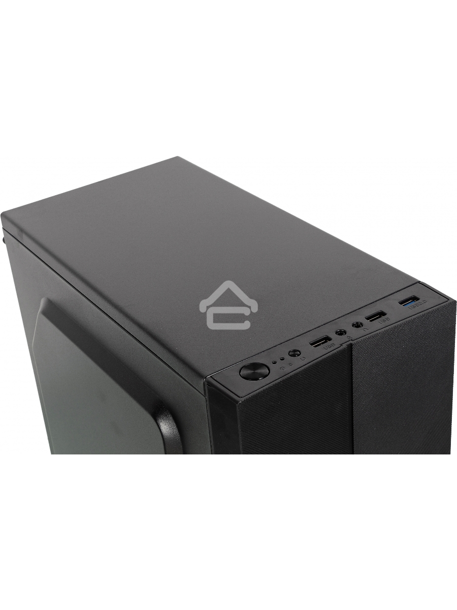 Компьютерный корпус Accord ACC-CL292B черный без БП ATX 1x120mm 2xUSB2.0 1xUSB3.0 audio