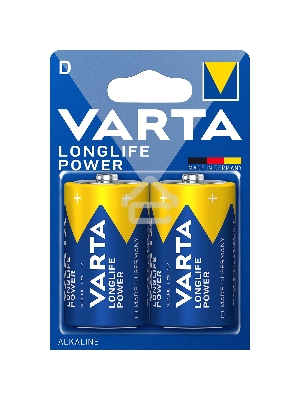 Батарейка VARTA LONGL. POWER D бл. 2