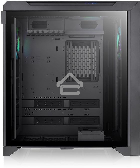 Компьютерный корпус Thermaltake CTE C700 TG ARGB черный без БП ATX 3x140мм 2xUSB 3.0 audio bott PSU