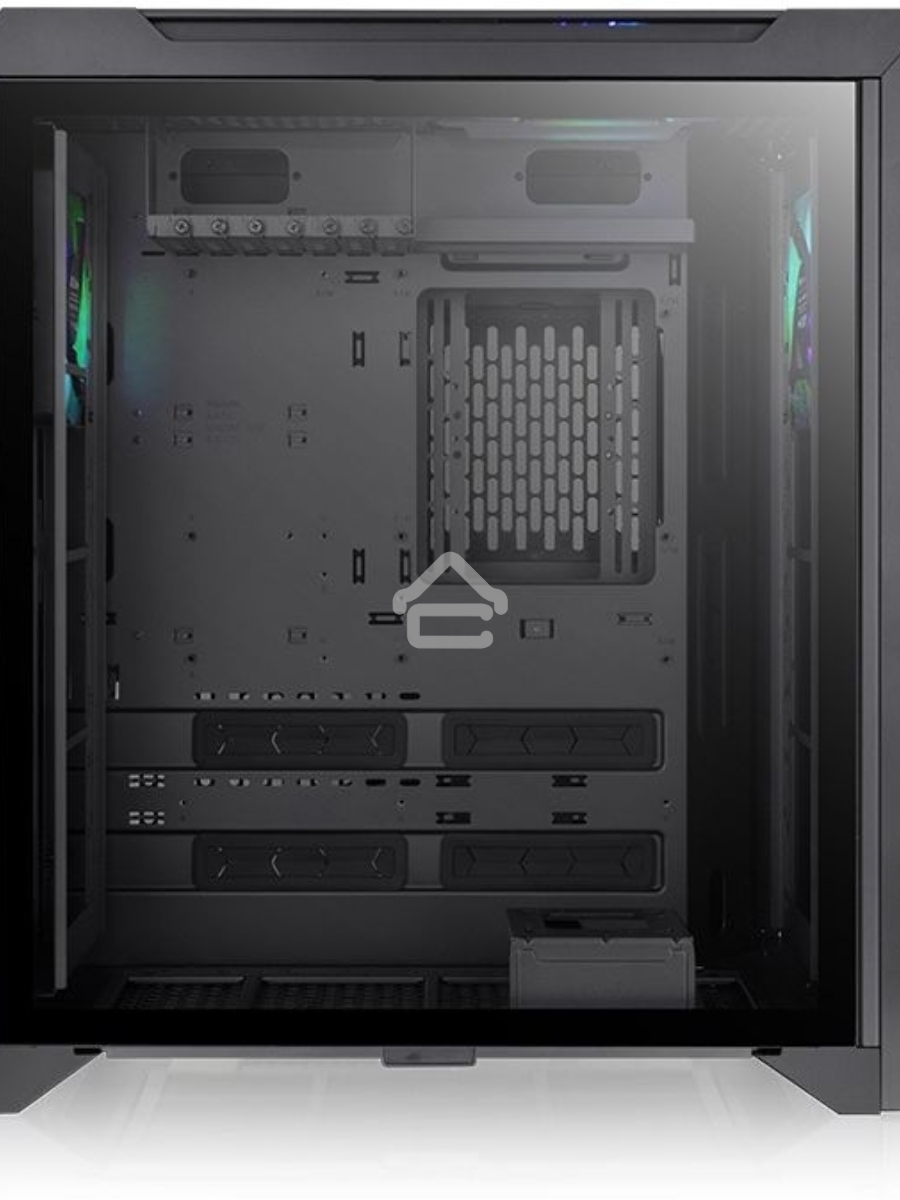 Компьютерный корпус Thermaltake CTE C700 TG ARGB черный без БП ATX 3x140mm 2xUSB3.0 audio bott PSU