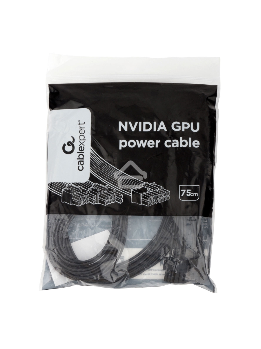 Кабель питания Cablexpert CC-PSU-2812 для видеокарт NVIDIA GPU 12-pin / 2 x 8-pin (6+2)