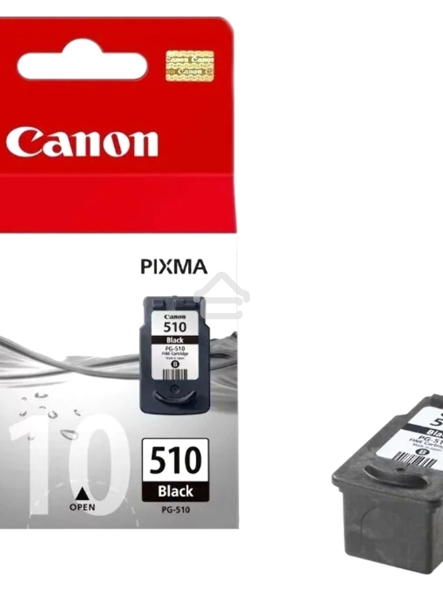 Картридж струйный PG-510Bk (2970B007) черный (220 стр.) для Canon PIXMA MP240, 260, 480, MX320, 330