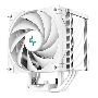 Кулер для процессора DEEPCOOL AK500 WH белый, 120 мм, алюминий/медь, 1850 об/мин, 31.5 дБ, 4 pin, 240 Вт, 158 мм