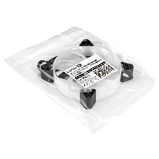 Вентилятор для корпуса ExeGate EX12025HM3PM.FRGb.5CSU черный/белый, 120 мм, 1200 об/мин, 24 дБ, 3 pin