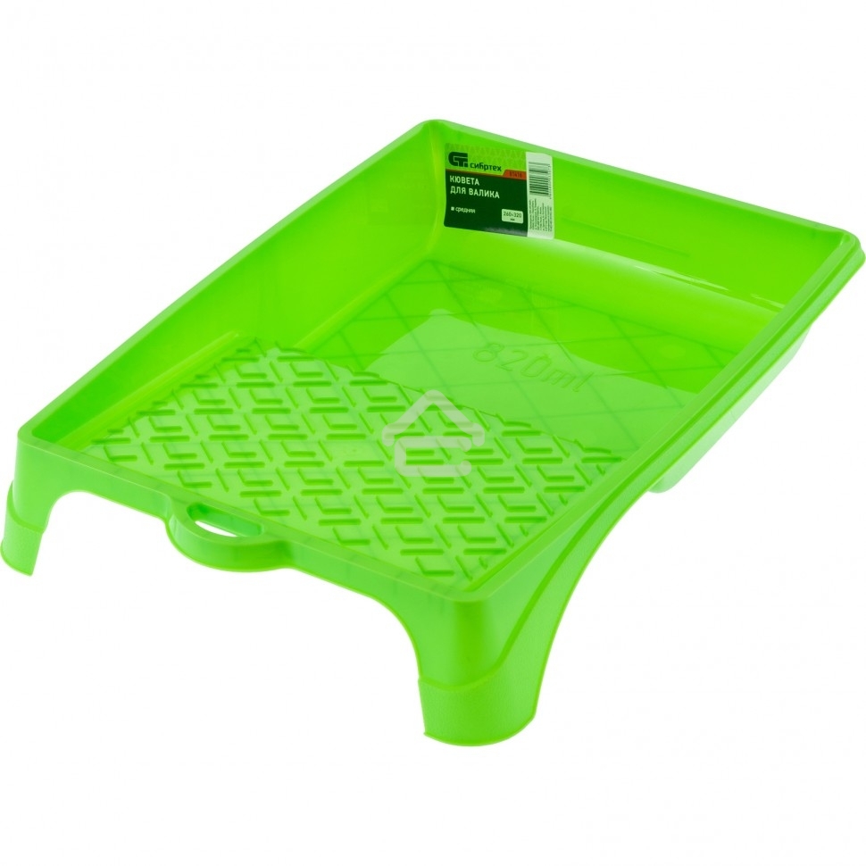 Кювета Сибртех пластмассовая для валиков, 220х300 мм