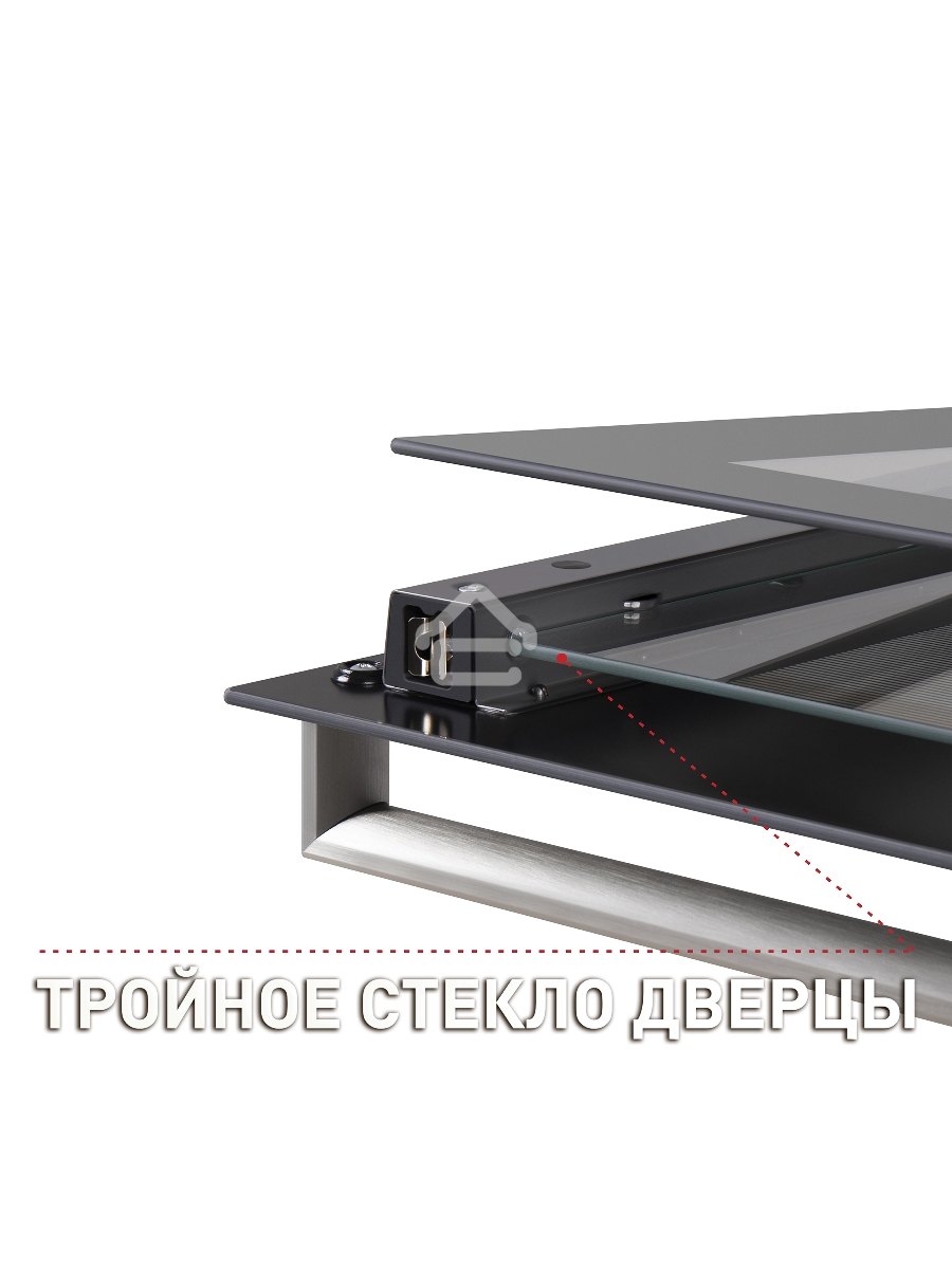 Шкаф духовой газовый Maunfeld MGOG.673W/ Газ, встраиваемый