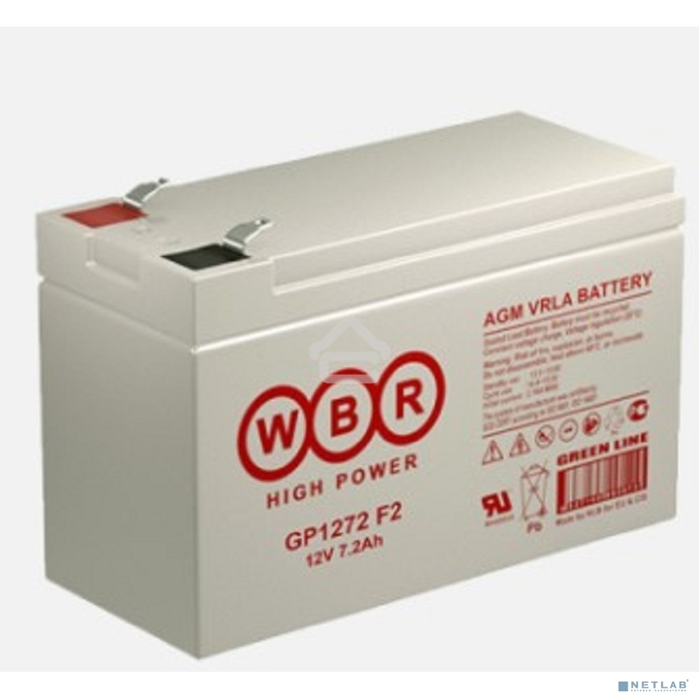 Батарея WBRGP1272 F2 (12V28W) 12В 7.2А.ч