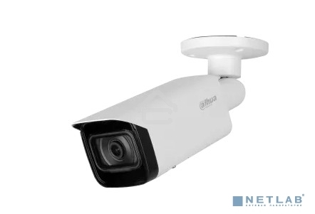 Уличная цилиндрическая IP-видеокамера Dahua с ИИ. 2Мп; 1/2.8” CMOS; объектив 2.8мм; механический ИК-фильтр; WDR(120дБ); чувствительность 0.0007лк@F1.6; сжатие: H.265+, H.265, H.264+, H.264, MJPEG; 4