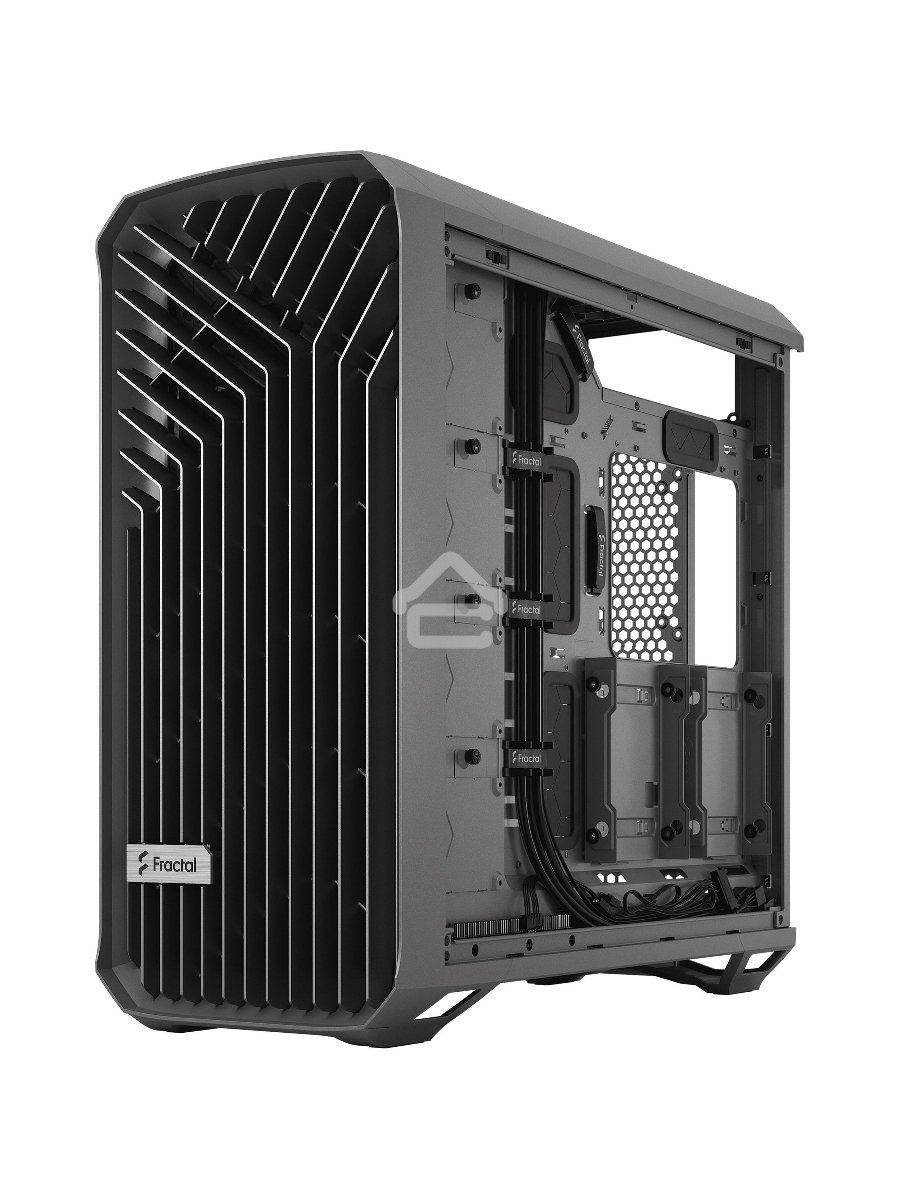 Корпус Fractal Design Torrent Gray TG Light Tint / E-ATX, TG, 2x3.5, 4x2.5, 7xPCI, 1xUSB-C, 2xUSB3.0 / 2x180mm, 3x140mm fans inc. / FD-C-TOR1A-02