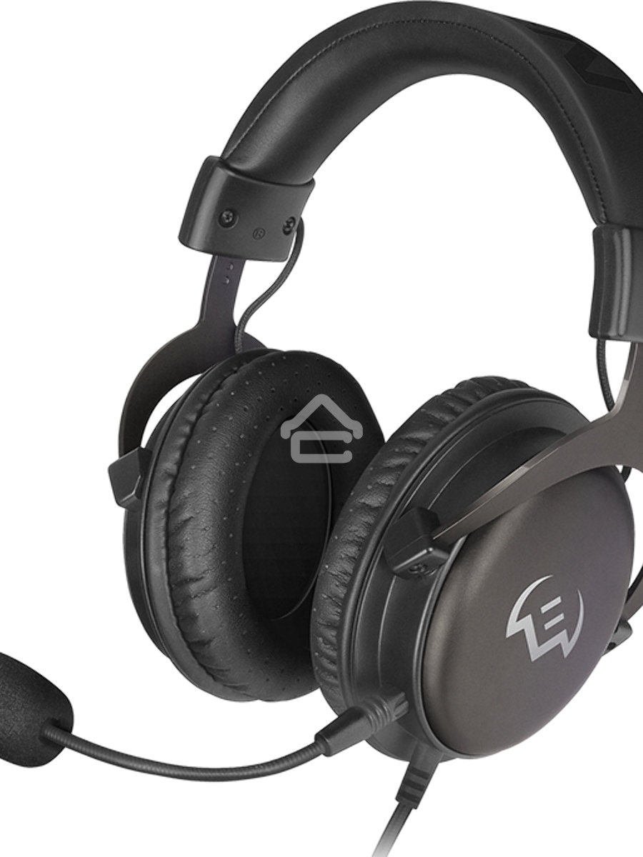 Игровые наушники SVEN AP-G999MV с микрофоном серый (50 мм, мини-джек (стерео) O 3,5 мм (4 pin))