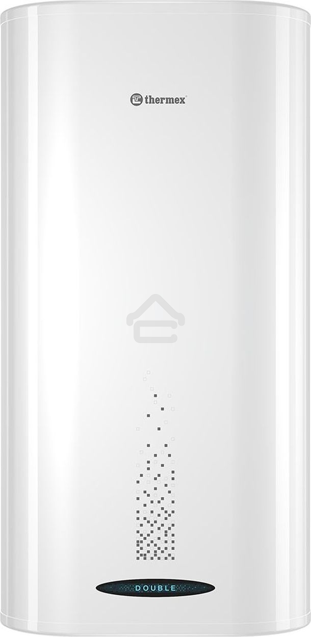 Водонагреватель Thermex Double 80 2.5кВт 80л электрический настенный/белый