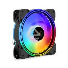 Вентилятор для корпуса ExeGate EX12025HM3PM.FRGb.7O5CSU черный, 120 мм, 1200 об/мин, 24 дБ, 3 pin