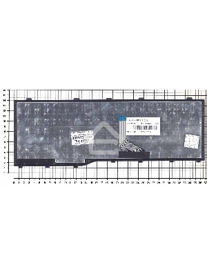 Клавиатура для ноутбука Fujitsu Lifebook AH532 NH532 черная
