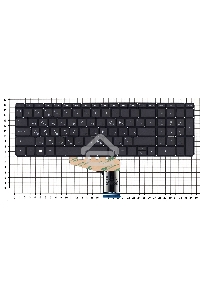 Клавиатура для ноутбука HP Omen 15-DH черная