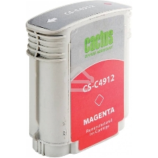 Картридж струйный Cactus CS-C4912 №82 пурпурный (72 мл) для HP Design Jet 500/800C