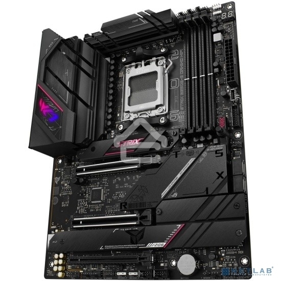 Материнская плата ASUS ROG STRIX B650E-E GAMING WIFI, AM5, AMD B650, 4xDDR5, 4xSATA, 4xM.2, 1xPCI-E 4.0 x4, 1xPCI-E 5.0 x8, 1xPCI-E 5.0 x16, 1xDP, 1xHDMI, 1x 2.5Gb LAN, 4xUSB-A 3.2 Gen 2, 6xUSB-A 3.2 Gen 2, 1xUSB-C 3.2 Gen 2, 1xUSB-C 3.2 Gen 2x2, 5x3.5 мм