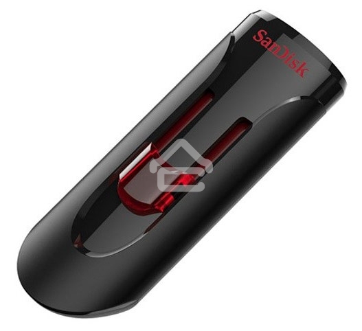 Флешка USB R/W R/W Sandisk 64Gb Cruzer Glide SDCZ600-064G-G35 USB3.0 черный