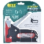 Степлер FIT 32151  скобы 4-14мм тип 140, гвозди 14мм тип 300 и 500, металлический