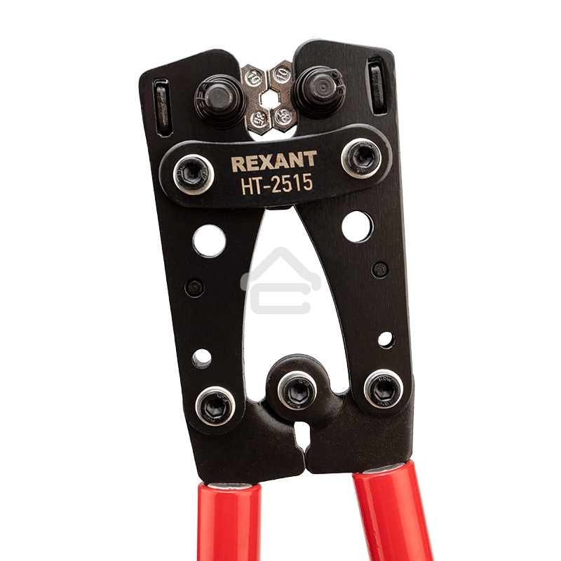 Кримпер Rexant HT-2515 для обжима силовых наконечников и гильз 6, 10, 16, 25, 35, 50 мм²