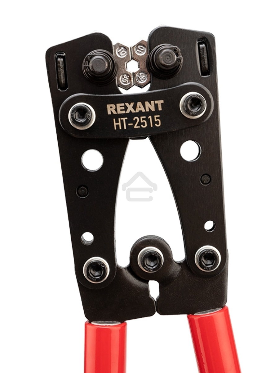 Кримпер Rexant HT-2515 для обжима силовых наконечников и гильз 6, 10, 16, 25, 35, 50 мм²