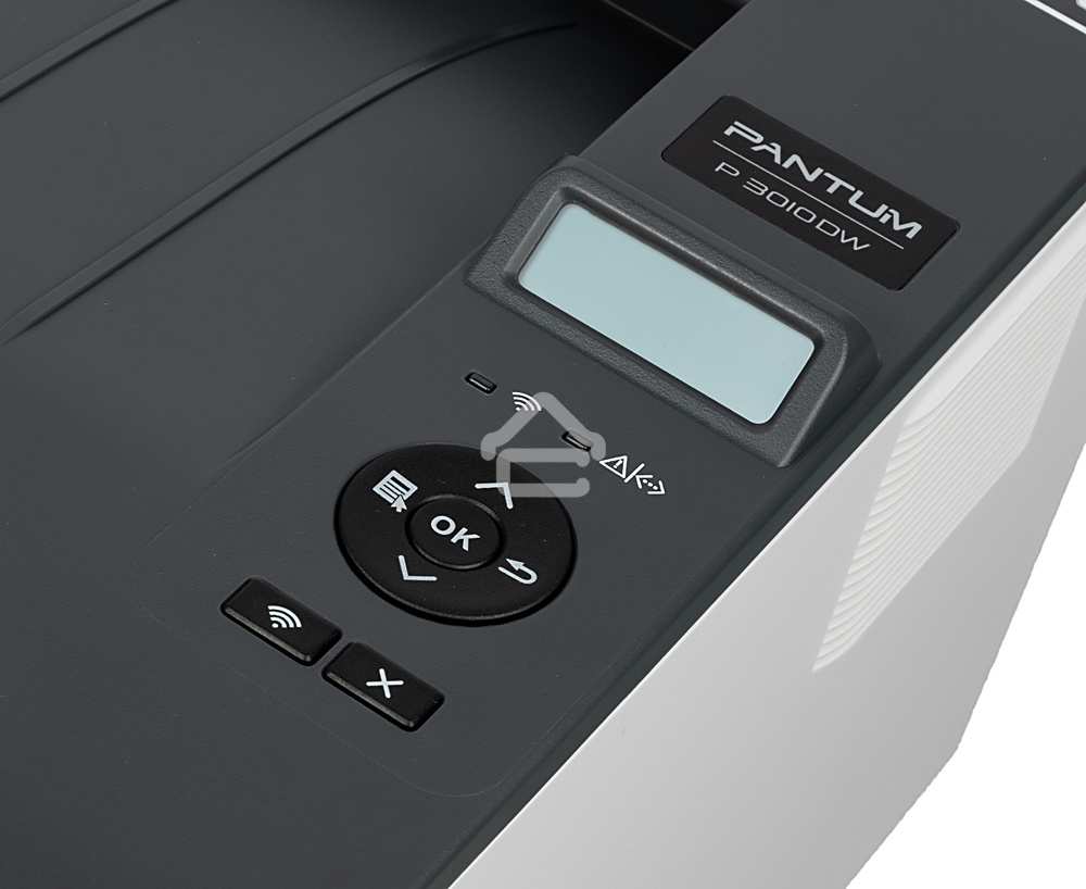 Принтер лазерный Pantum P3010DW, A4, ч/б, печ. до 30 стр/мин., 1200 x 1200 dpi, USB, RJ-45, Wi-Fi, NFC