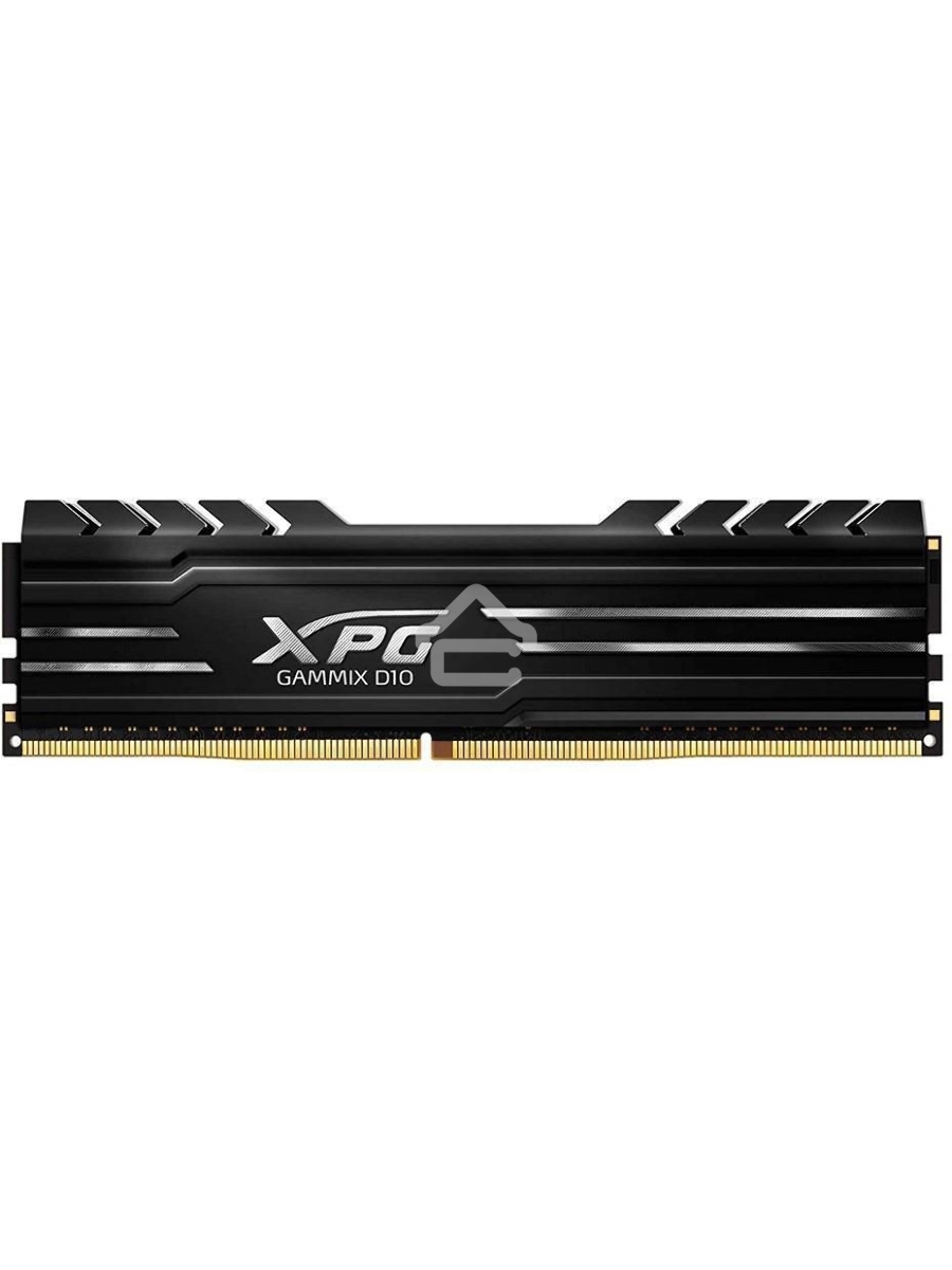 Оперативная память XPG Gammix D10, DDR4, 16GB (1x16GB), 3200MHz, CL16, DIMM, с радиатором, черный