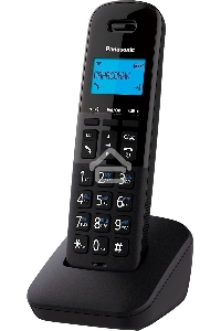 Телефон беспроводной (DECT) Panasonic KX-TGB610RUB черный АОН