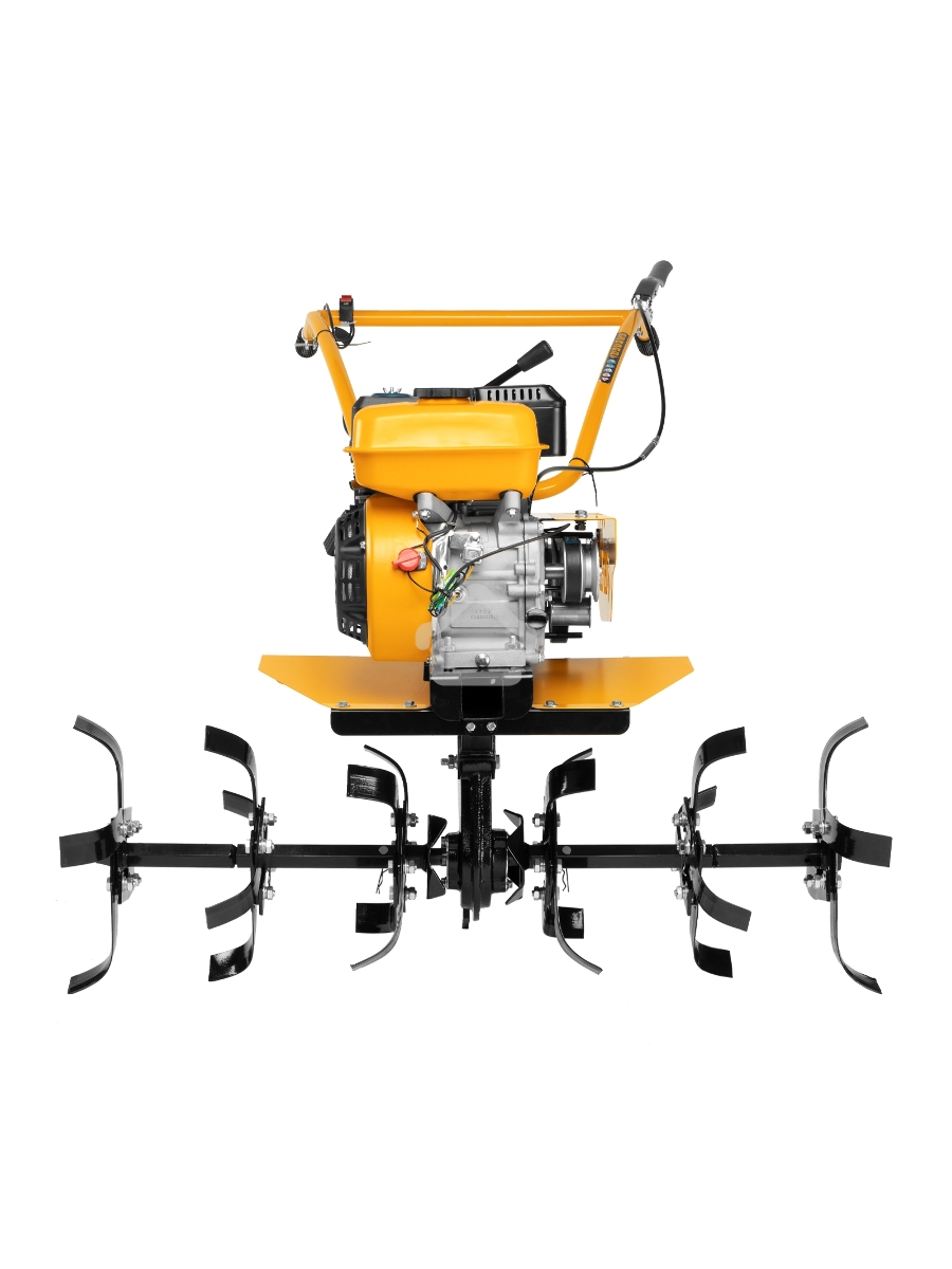 Мотоблок DPT-270S, 7 л.с., ремен.сцеп, фрез 3х4, ШОМ, передачи 2В/1Н Denzel