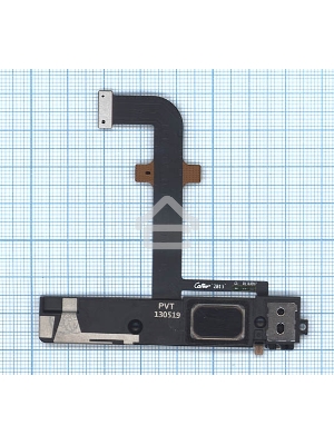 Шлейф с разъемом питания (Dock Connector), микрофоном и звонком для Lenovo K900 черный