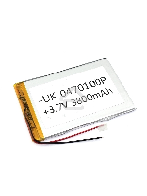 Аккумулятор Li-Pol (батарея) 4*70*100мм 2pin 3.7V/3800mAh