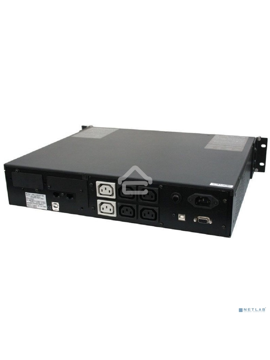 Источник бесперебойного питания Powercom King Pro RM KIN-1500AP RM 900Вт 1500ВА черный