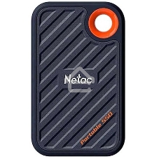 Внешний SSD Netac ZX20, 2TB, USB 3.2 Gen 2x2 Type-C, R/W 2000/1800, черный