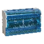 Шины на DIN-рейку в корпусе (кросс-модуль) Iek YND10-4-15-125 ШНК 4х15 3L+PEN