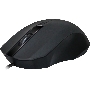 Мышь проводная Defender MM-310 черный, 1000 dpi, USB, кнопки - 3
