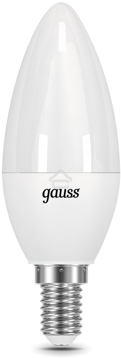 Лампа светодиодная LED Gauss Candle E14 9.5Вт 4100К