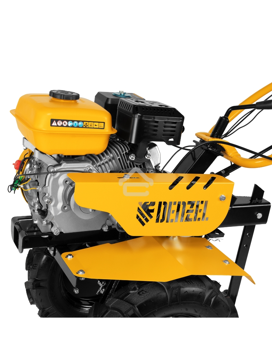 Мотоблок DPT-270S, 7 л.с., ремен.сцеп, фрез 3х4, ШОМ, передачи 2В/1Н Denzel