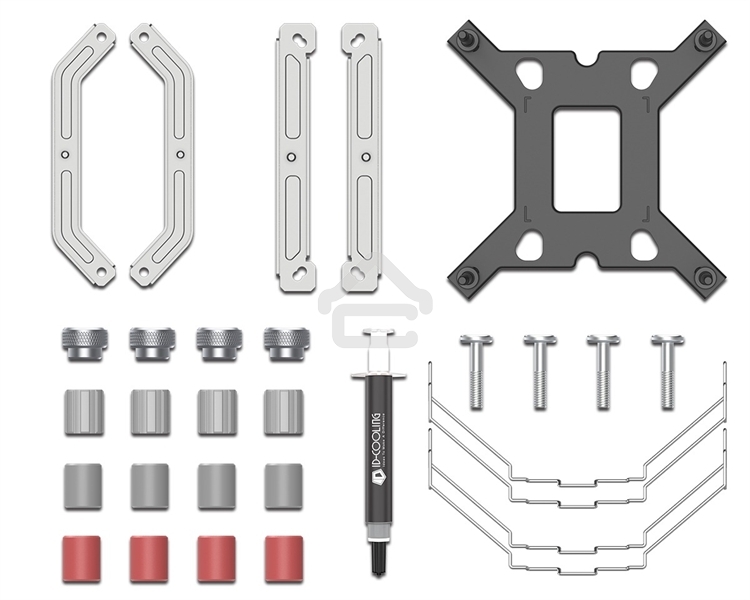 Кулер ID-COOLING SE-224-XTS белый 120мм алюминий/медь 1500rpm 29db 4-pin 220W 151мм