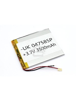 Аккумулятор Li-Pol (батарея) 4*75*85мм 2pin 3.7V/3500mAh