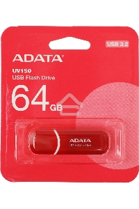 Флеш диск 64GB ADATA UV150, USB 3.0, Красный