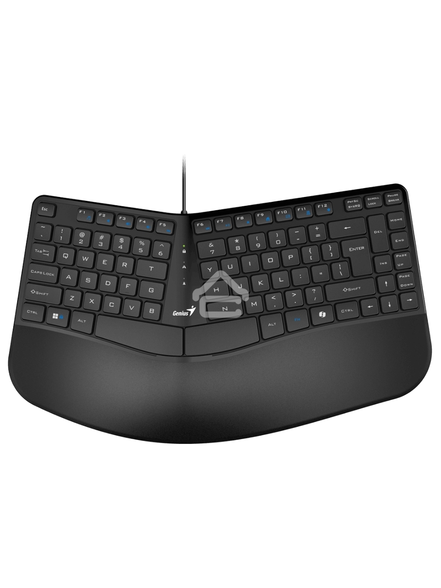 Клавиатура Genius Ergo KB-700, {Черный, проводная, USB, 104 клавиши} [31310053402]