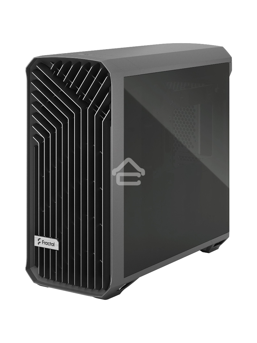Корпус Fractal Design Torrent Gray TG Light Tint / E-ATX, TG, 2x3.5, 4x2.5, 7xPCI, 1xUSB-C, 2xUSB3.0 / 2x180mm, 3x140mm fans inc. / FD-C-TOR1A-02